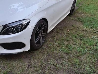 Usata Mercedes C250 AMG line 204 CV (150 kW) 2016 Bianco Station wagon