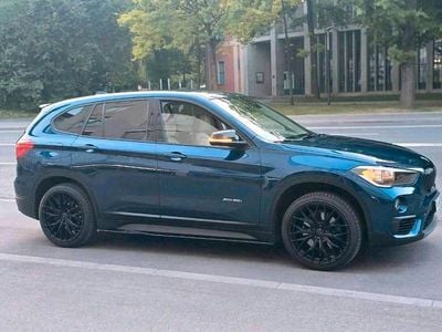 Second-hand BMW X1 Advantage 192 CP (141 kW) 2017 Albastru SUV