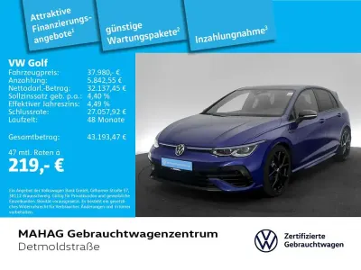 Gebraucht VW Golf VIII R 333 PS (244 kW) 2023 Lapiz blue metallic Limousine