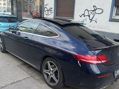 Gebraucht Mercedes C220 AMG line 170 PS (125 kW) 2016 Blau