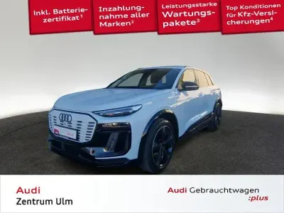 Gebraucht Audi Q6 e-tron S-Line 284 kW (387 PS) 2025 Gletscherweiß metallic SUV