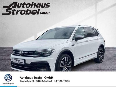 Gebraucht VW Tiguan Allspace Highline 150 PS (110 kW) 2021 Pure white SUV
