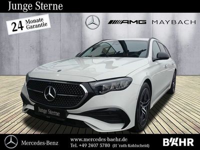 Gebraucht Mercedes E220 AMG 197 PS (144 kW) 2024 Unilack polarweiß Kombi