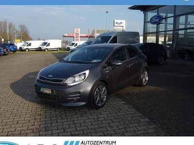 Grau Gebraucht 2016 Kia Rio Platinum Edition Limousine | 11.951 € (Teuer)
