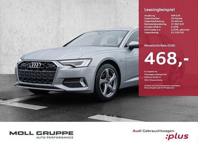 Gebraucht Audi A6 Advanced 265 PS (194 kW) 2025 Florettsilber metallic Kombi