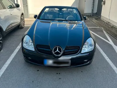 Gebraucht Mercedes SLK200 2007 Schwarz Cabrio