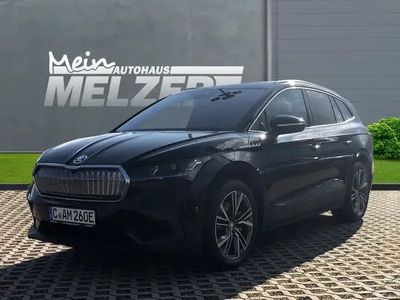 Gebraucht Skoda Enyaq iV Loft 194 kW (265 PS) 2024 Schwarz (schwarzmagic perleffekt) SUV