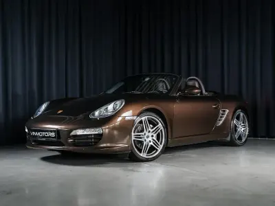 Gebraucht Porsche Boxster 256 PS (188 kW) 2009 Braun Cabrio