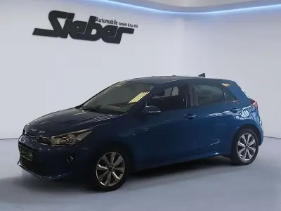 Gebraucht Kia Rio EX 101 PS (74 kW) 2022 (spb) bathysblau met. Kleinwagen