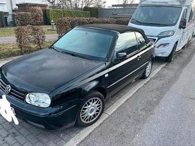 Gebraucht VW Golf Cabriolet 2001 Schwarz Cabrio