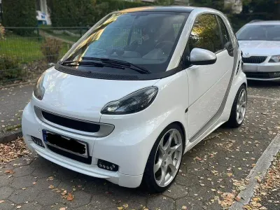 Brugt Smart ForTwo Coupé Brabus 71 HK (52 kW) 2010 Hvid Coupe