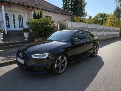 Second-hand Audi A3 Competition 190 CP (139 kW) 2020 Negru Berlinǎ