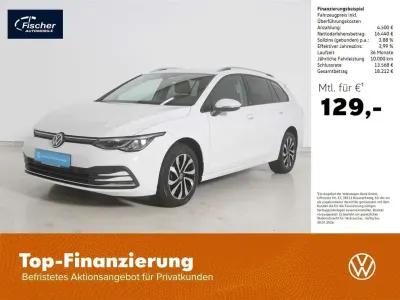 Brugt VW Golf VIII Active 116 HK (85 kW) 2022 Hvid Stationcar