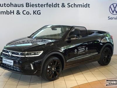 Gebraucht VW T-Roc Cabriolet R-line 150 PS (110 kW) 2024 Schwarz Cabrio
