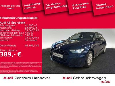 Navarrablau metallic Gebraucht 2025 Audi A1 S-Line Limousine | 41.990 €