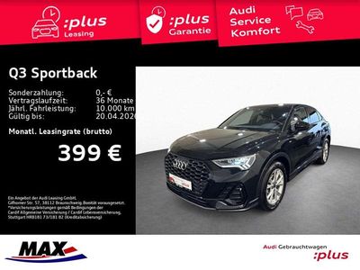 Gebraucht Audi Q3 S-Line 150 PS (110 kW) 2025 Mythosschwarz metallic SUV