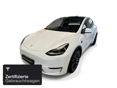 Gebraucht Tesla Model Y Performance 392 kW (533 PS) 2023 Pearl white multicoat SUV
