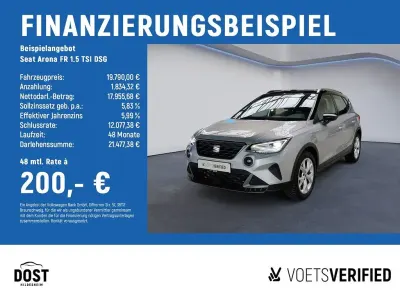 Gebraucht Seat Arona FR 150 PS (110 kW) 2023 Silber SUV