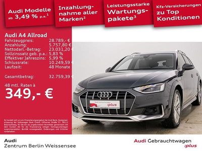 Manhattangrau metallic Gebraucht 2020 Audi A4 Allroad Ambiente Kombi | 28.789 € (Fairer Preis)