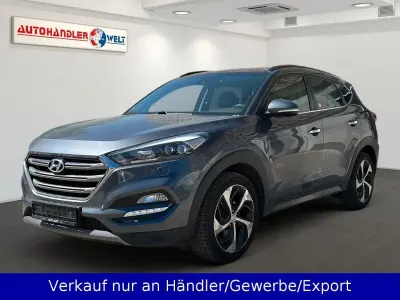 Gebraucht Hyundai Tucson Premium 177 PS (130 kW) 2015 Grau SUV