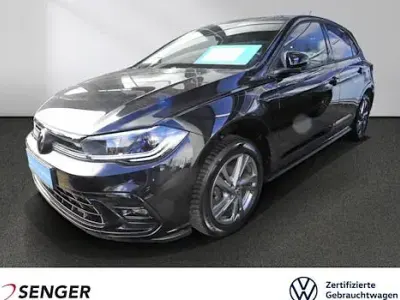 Brugt VW Polo R-line 95 HK (69 kW) 2023 Sort Hatchback