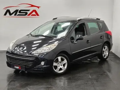 Gebraucht Peugeot 207 Premium 111 PS (81 kW) 2010 Schwarz Kombi