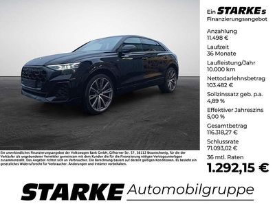 Neu Audi Q8 S-Line 489 PS (359 kW) 2025 Schwarz SUV