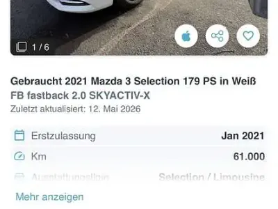 Gebraucht Mazda 3