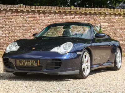 Usata Porsche 911 Carrera 4S Cabriolet 2004 Blu Cabrio