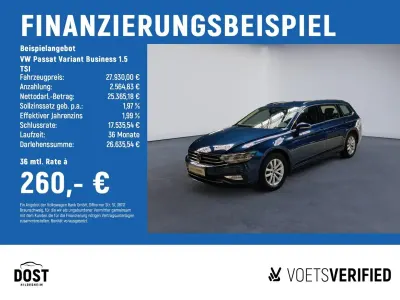 Gebraucht VW Passat Business 150 PS (110 kW) 2023 Blau Kombi