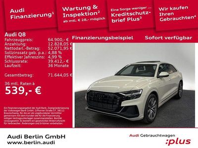 Gebraucht Audi Q8 Ambiente 231 PS (169 kW) 2023 Vikunjabeige metallic SUV