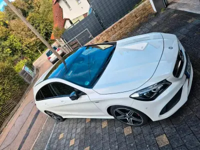 Brugt Mercedes CLA250 AMG 218 HK (160 kW) 2016 Hvid Sedan