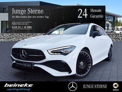 Gebraucht Mercedes CLA200 Shooting Brake AMG 163 PS (119 kW) 2024 Unilack polarweiß Kombi