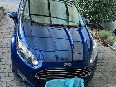 Gebraucht Ford Fiesta Trend 100 PS (73 kW) 2014 Blau Kleinwagen