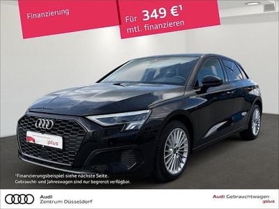 Brugt Audi A3 Advanced 110 HK (80 kW) 2024 Sort Sedan
