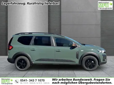 Neu Dacia Jogger Extreme 141 PS (103 kW) 2025 Safarigrüngrau Van / Kleinbus