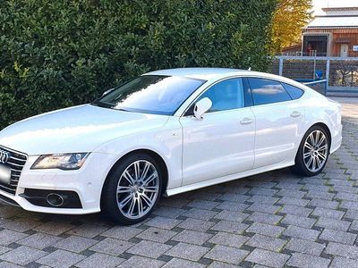 Usata Audi A7 Sportback Ambiente 313 CV (230 kW) 2013 Bianco Utilitaria