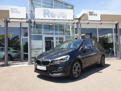 Gebraucht BMW 220 Active Tourer Advantage 190 PS (139 kW) 2020 Black sapphire metallic Van / Kleinbus