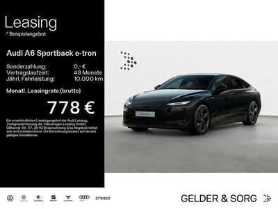 Neu Audi e-tron Sportback S-Line 269 kW (367 PS) 2026 Schwarz SUV
