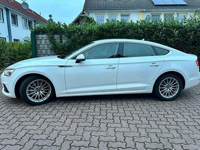 Gebraucht Audi A5 Sportback 170 PS (125 kW) 2018 Weiß Kleinwagen