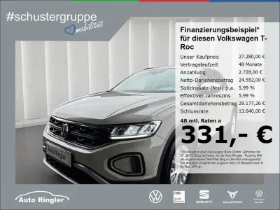 Neu VW T-Roc Life 116 PS (85 kW) 2025 Grau SUV