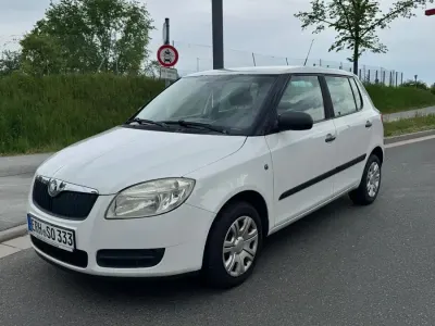 Gebraucht Skoda Fabia 60 PS (44 kW) 2009 Weiß Kleinwagen