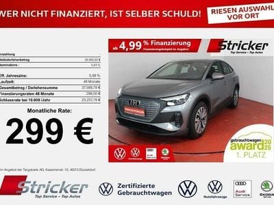 Gebraucht Audi Q4 Sportback e-tron Sport 150 kW (204 PS) 2023 Taifungrau metallic SUV