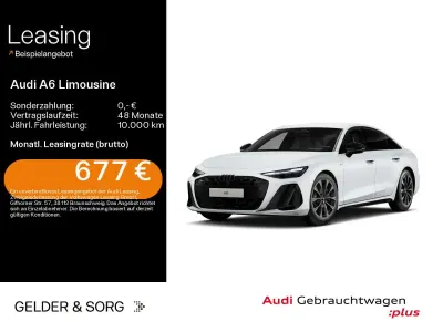 Gebraucht Audi A6 S-Line 367 PS (269 kW) 2025 Weiß Limousine
