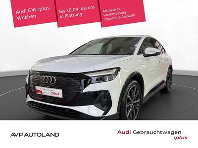 Gebraucht Audi Q4 Sportback e-tron S-Line 219 kW (299 PS) 2022 Weiß SUV