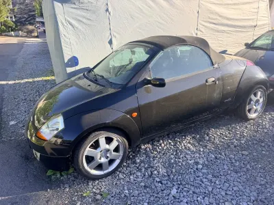Brugt Ford StreetKa 95 HK (69 kW) 2003 Sort Cabriolet