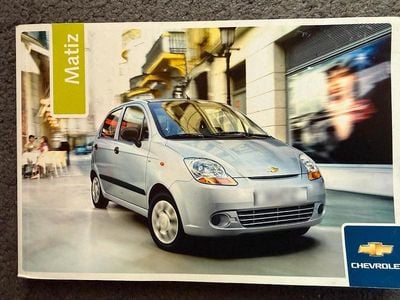 Gebraucht Chevrolet Matiz 2009 Weiß Kleinwagen