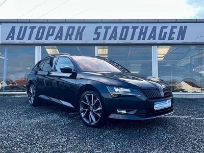 Gebraucht Skoda Superb SportLine 150 PS (110 kW) 2017 Schwarz Kombi