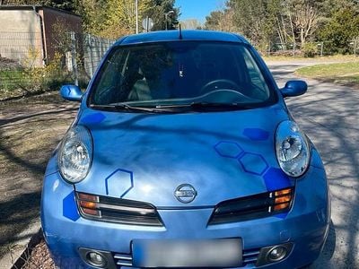 Usata Nissan Micra 85 CV (62 kW) 2003 Blu Utilitaria