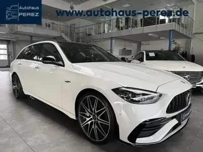 Gebraucht Mercedes C43 AMG Premium 408 PS (300 kW) 2024 Weiß Kombi